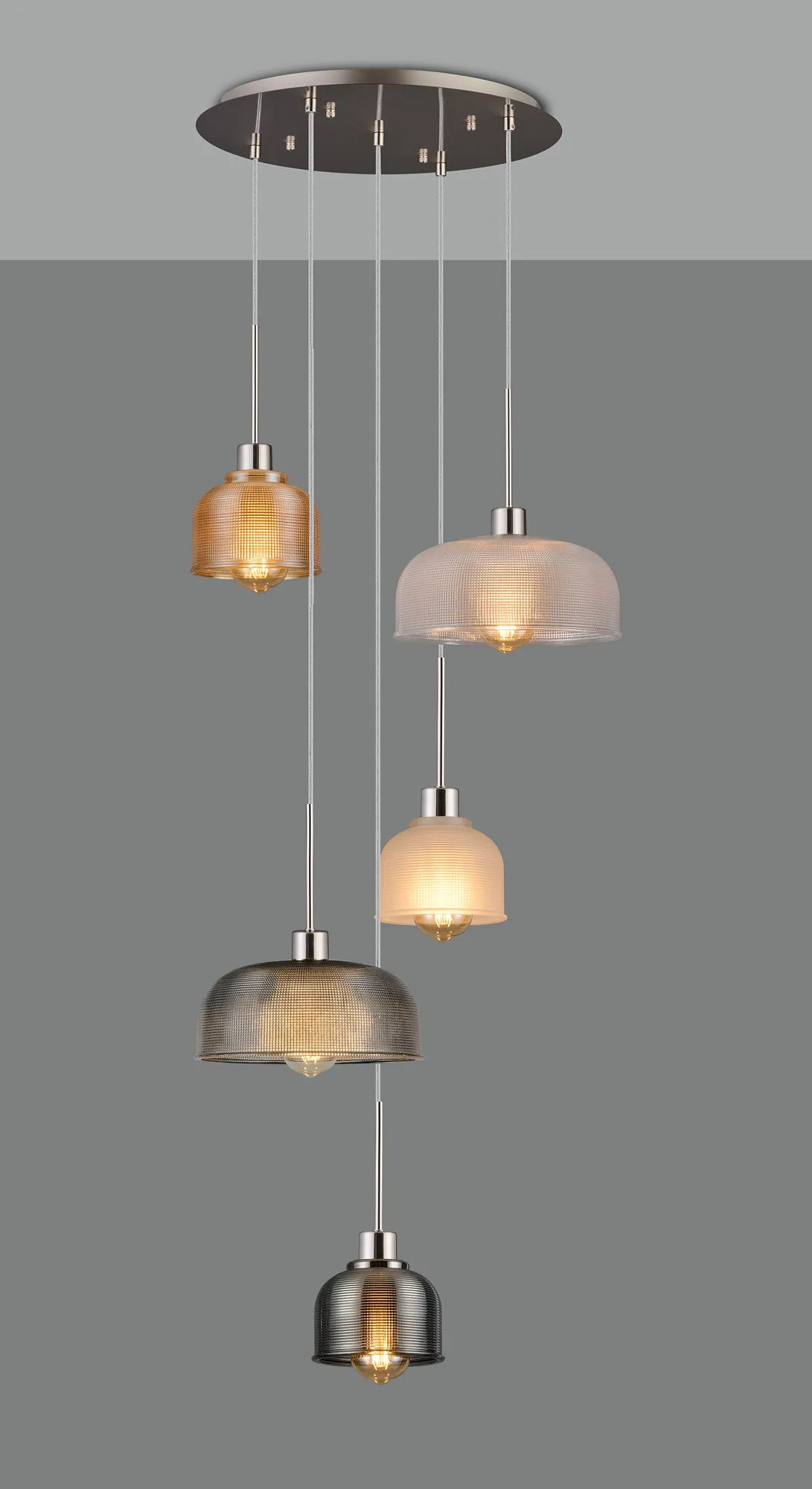 Lori Satin Nickel Ceiling Lights Deco Multiple Pendant Lori Satin Nickel Ceiling Lights Deco Multiple Pendant